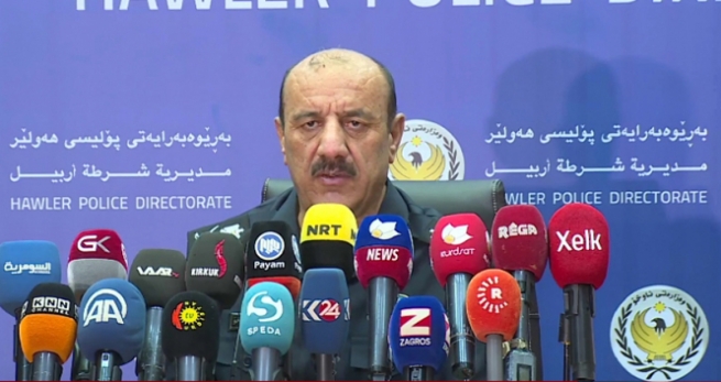  پۆلیسی هەولێر: مانگی ڕابردوو 12 تاوانبار دەستگیر كراون 